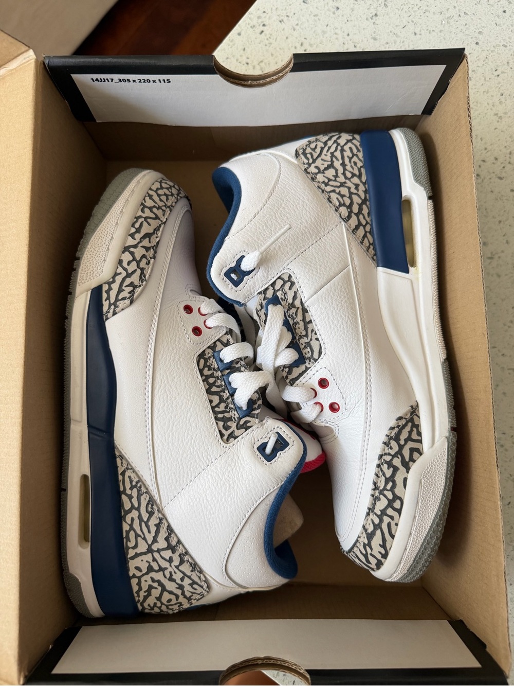 Jordan 3 "True Blue"